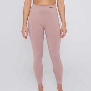Organic Basics Active Leggings, Dusty Rose